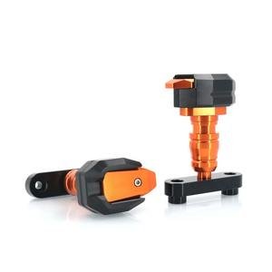 Aluminum Motorcycle Frame Slider Falling Protector Motorcycle CNC Frame Sliders Anti-fall Protection Rod Fit for Duke
