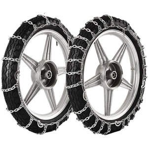 Motorcycle Snow Chains, Winter Emergency Tire protection Chains Chains for Snow and Mud
