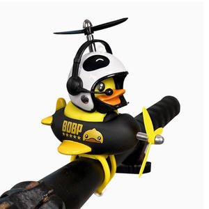 H542798d4ab9346ce89d183d9cab16ed6A.jpg_300x300q80.jpg Motorcycle or Bicycle Decoration Doll Society Yellow Duck Decoration Bright and Smart Motorcycle Decoration