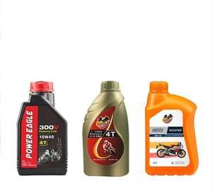 Powereagle Synthetic Motorcycle Oil 4t Engine Oil for 4 Stroke Fully Synthetic Motorcycle  Engine Oil 10w40